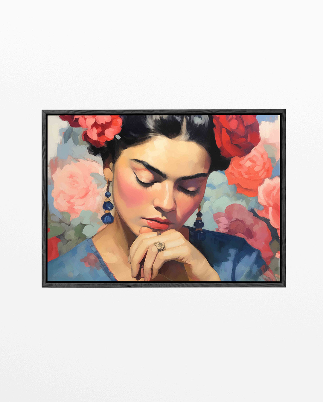 Portretstudie – liggend portret kunstwerk