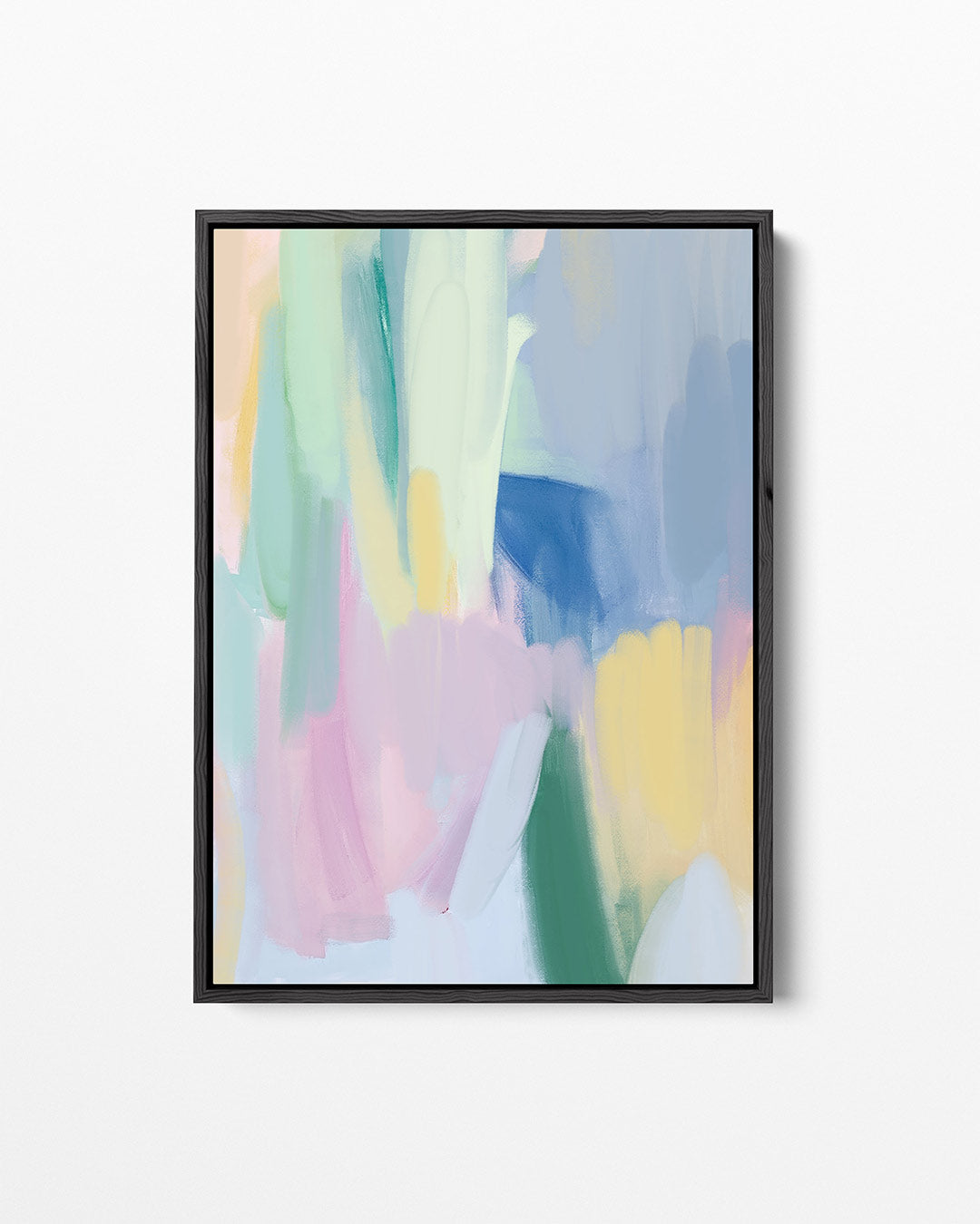 Kleurrijke vegen – staand wanddecoratie kunstwerk