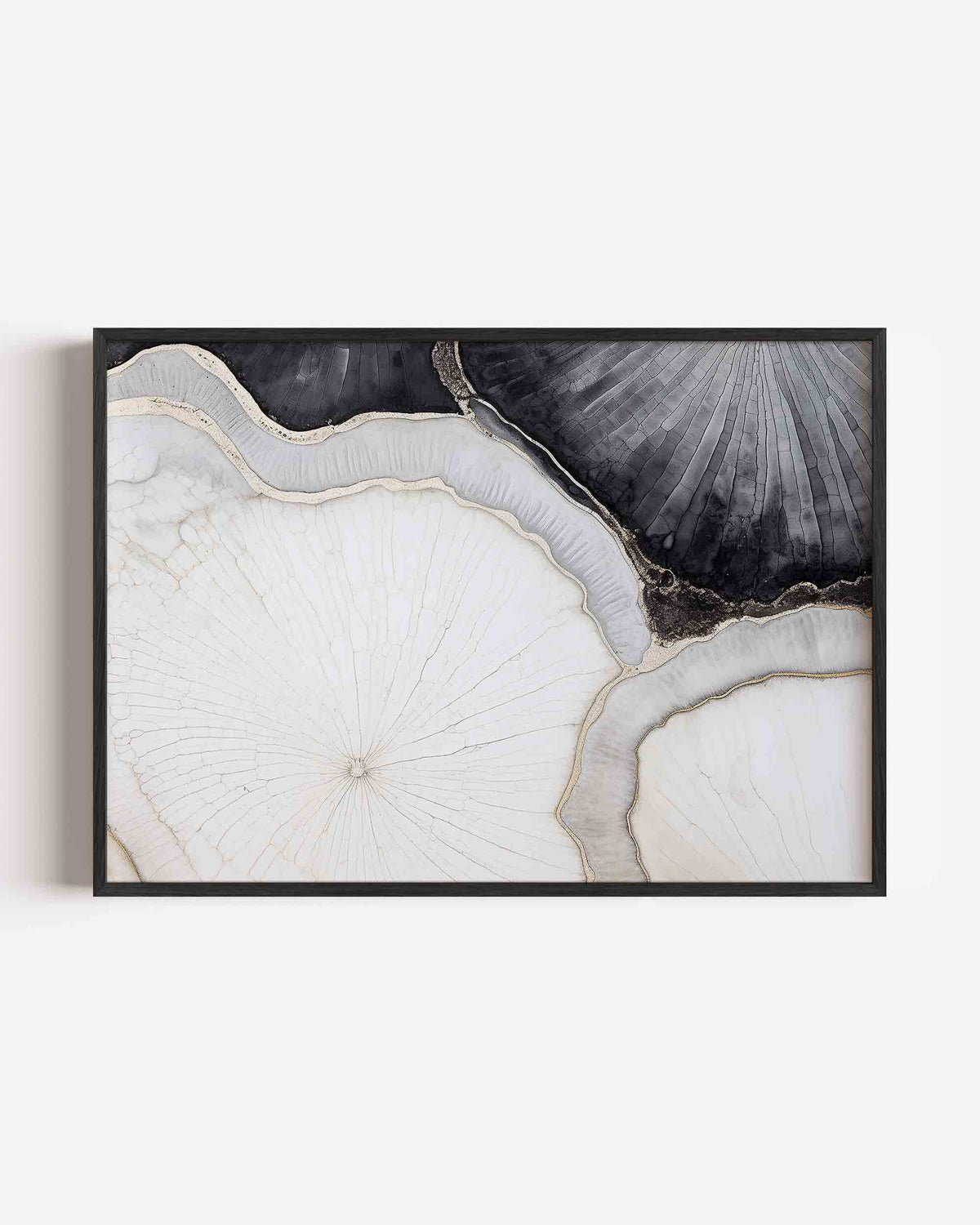 Abstracte lagen – abstracte landscape poster als wanddecoratie