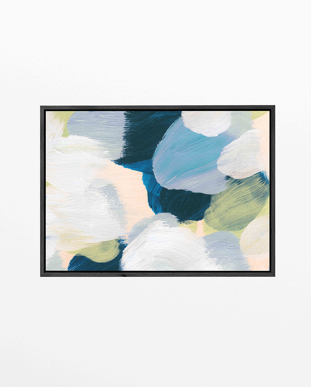 Kleurrijke vegen – liggend wanddecoratie kunstwerk