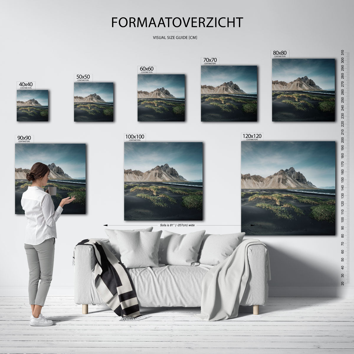Berglandschap met zwarte zand kunstwerk – materiaalweergave – een indrukwekkend berglandschap met zwarte zandstranden en