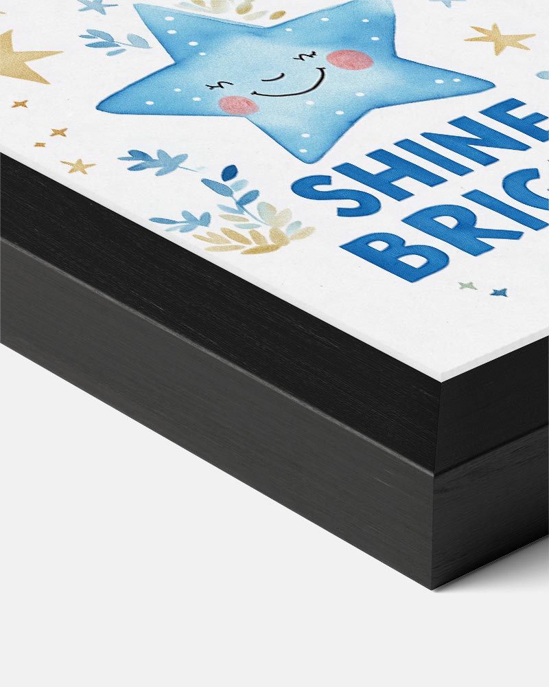 Shine Bright – kids portret poster, afbeelding 7