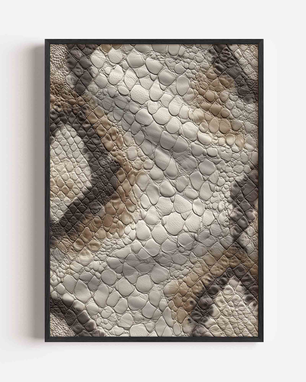 Reptieltextuur – safari portret poster als wanddecoratie