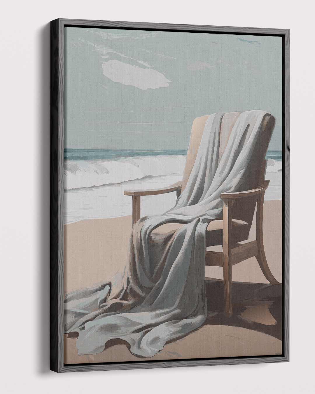 Rust aan Zee – dibond kunstwerk als wanddecoratie