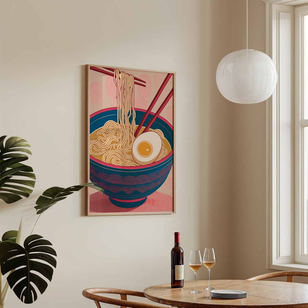 Ramen Noodles – keukenposter in staand formaat