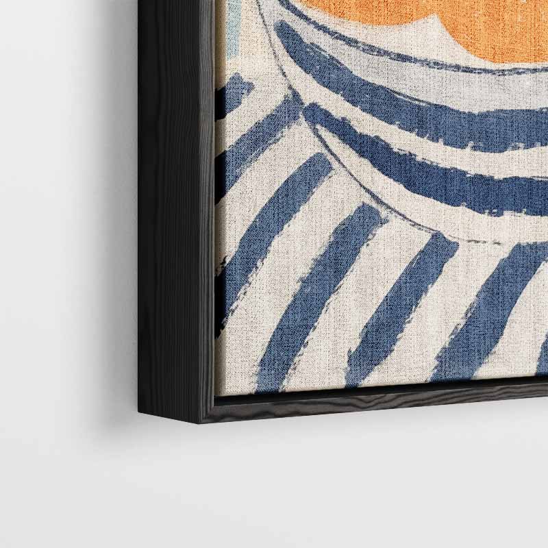 Zomers Stilleven met Mandarijnen – plexiglas kunstwerk als wanddecoratie