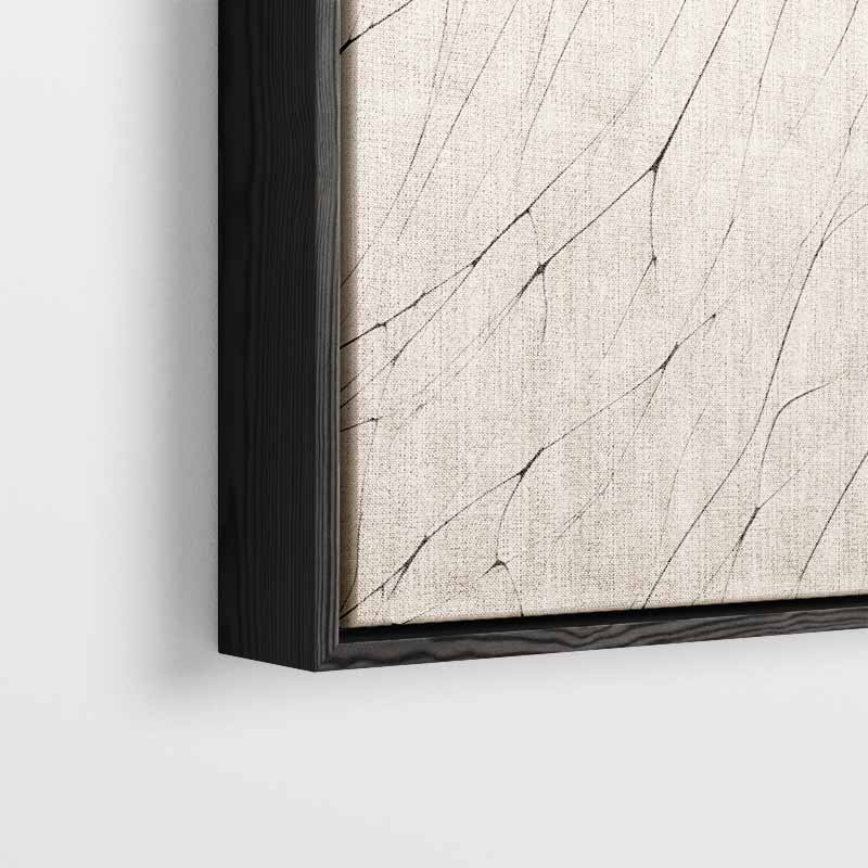 Etherische Golven – plexiglas kunstwerk als wanddecoratie