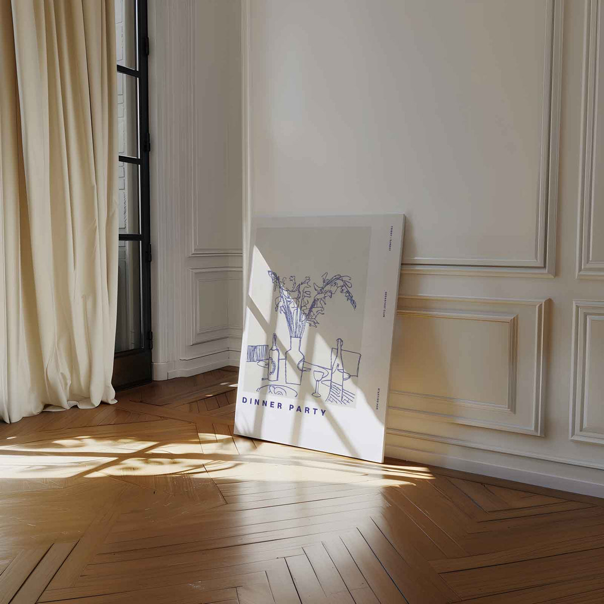 Dinner Party – staand kunstwerk voor modern interieur