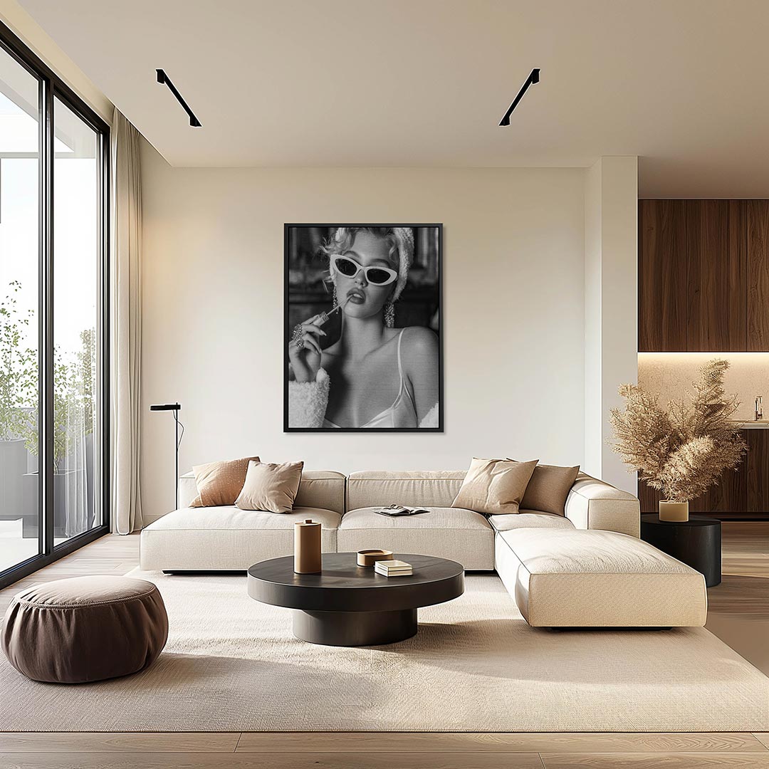 Portretfotografie – moderne staande wandkunst