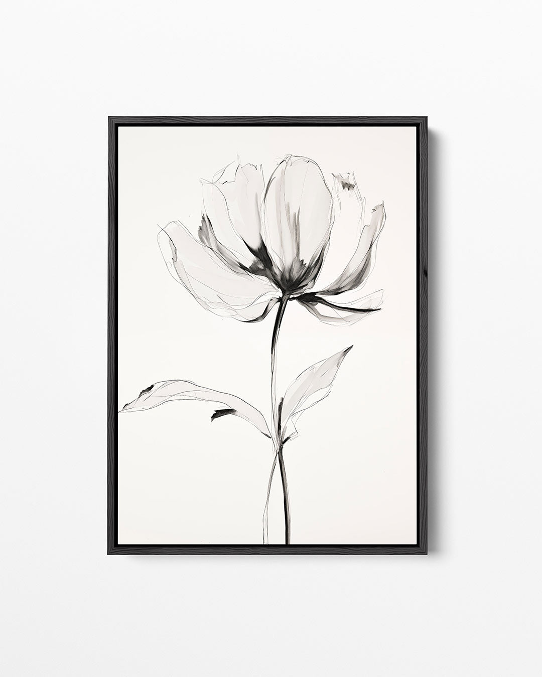 Bloem – staand wanddecoratie kunstwerk