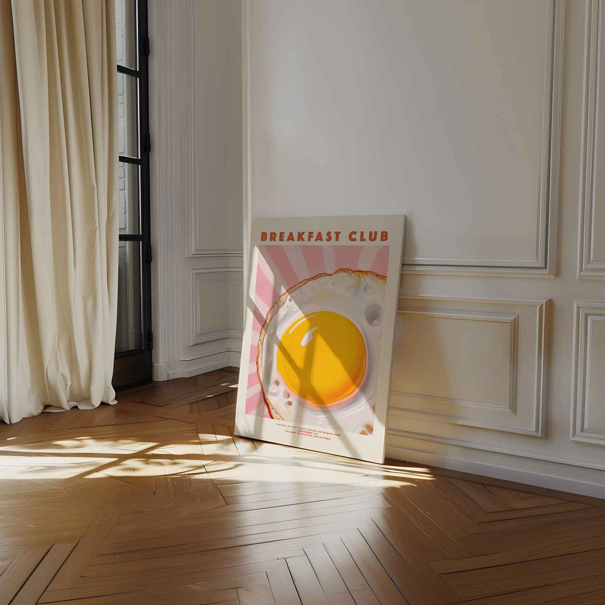 Breakfast Club – staand kunstwerk voor modern interieur