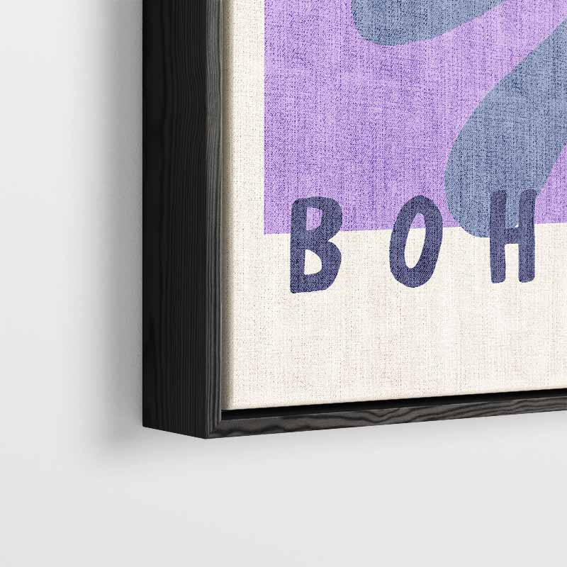 L'Haute Boheme Abstract Art – dibond wanddecoratie in staand formaat
