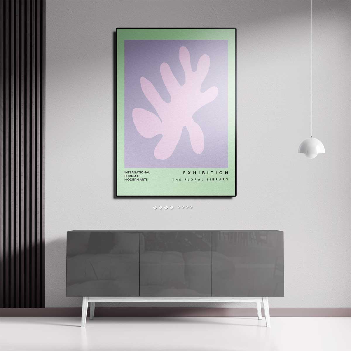 De Bloemenhand – portret wandkunst van WallArtistic