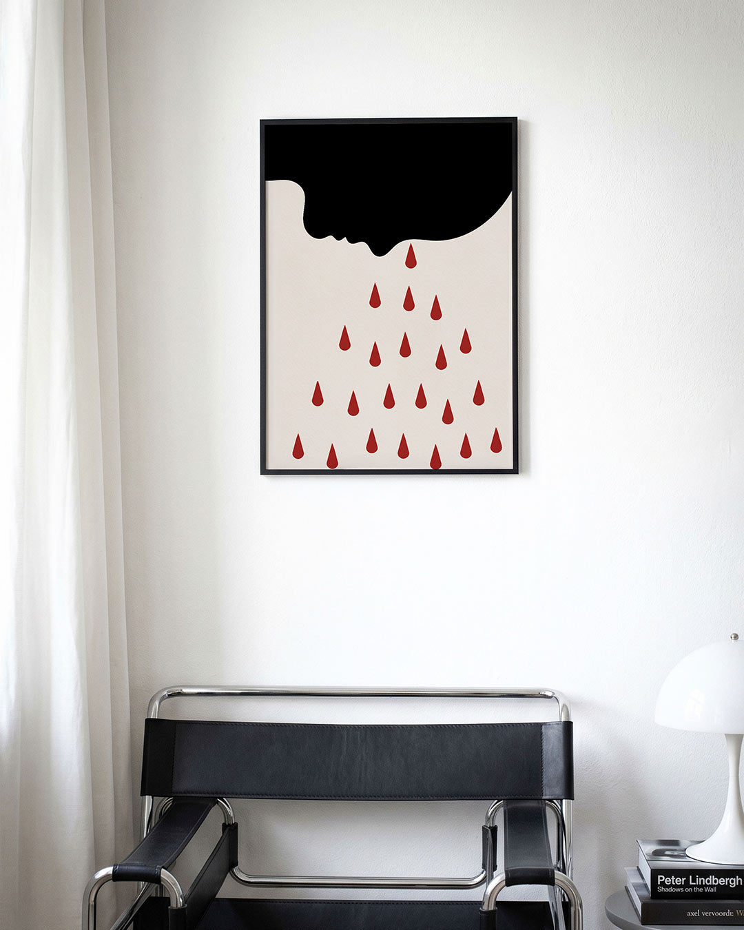 Vorm en contrast – moderne Bauhaus wandkunst als poster