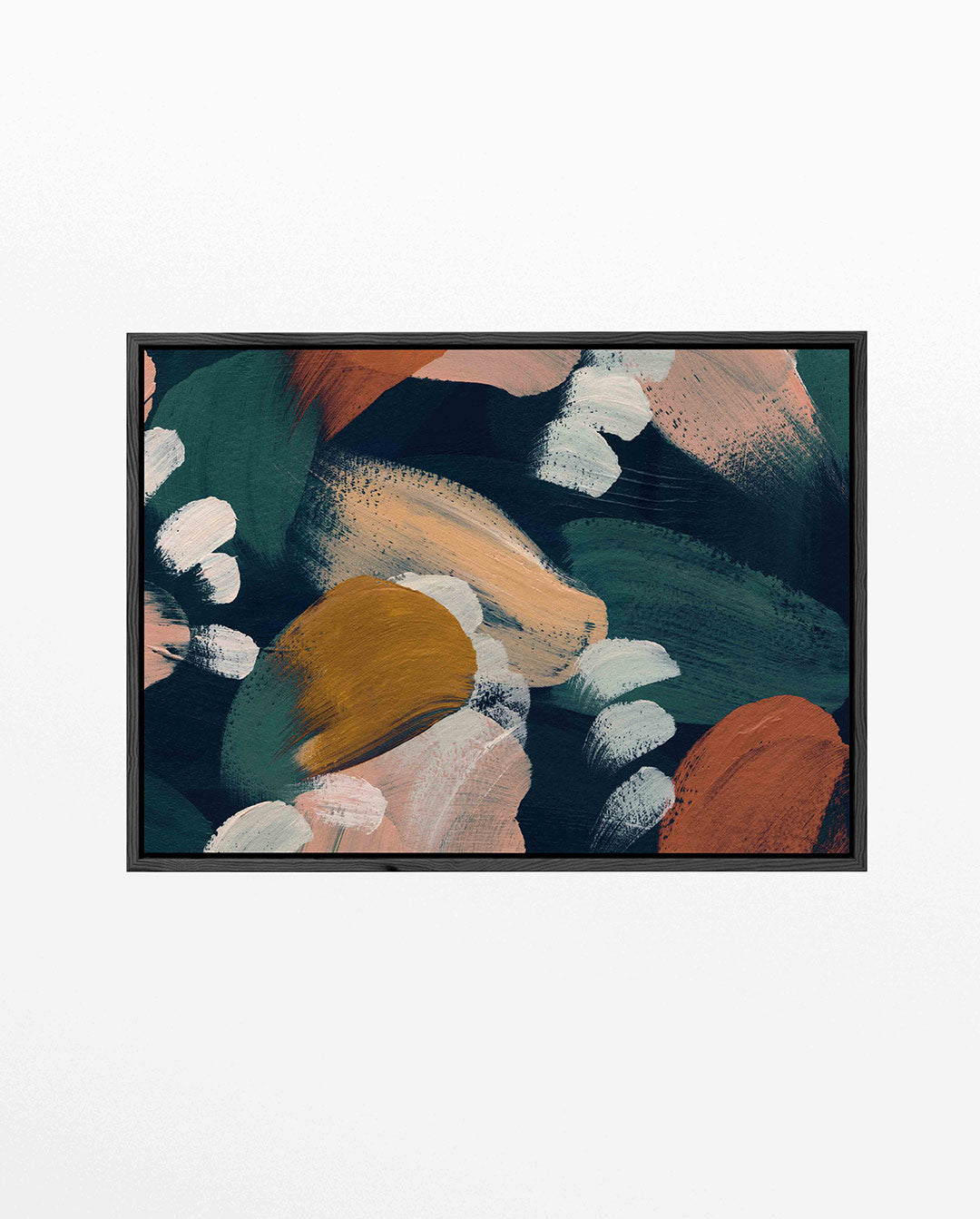 Kleurencompositie – Harmonieuze – liggend wanddecoratie kunstwerk