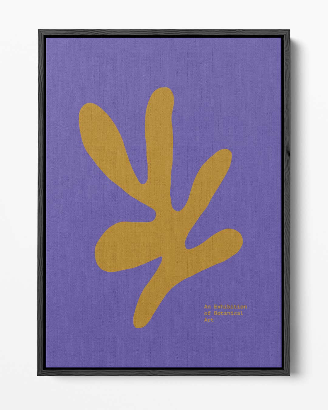 Abstracte Botanische Vormen – portret kunstwerk als wanddecoratie