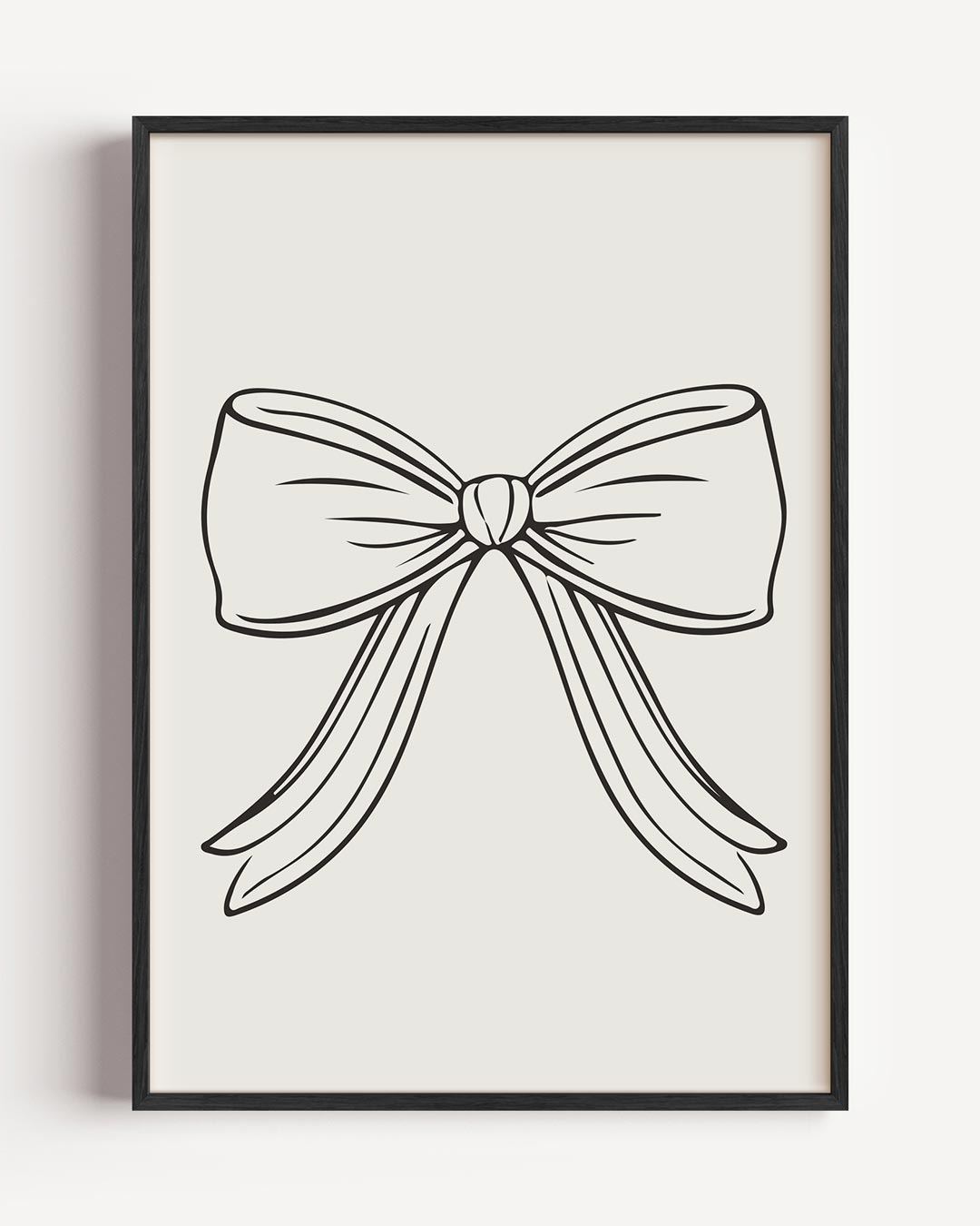 Elegante Strik Wanddecoratie – zomer portret poster als wanddecoratie