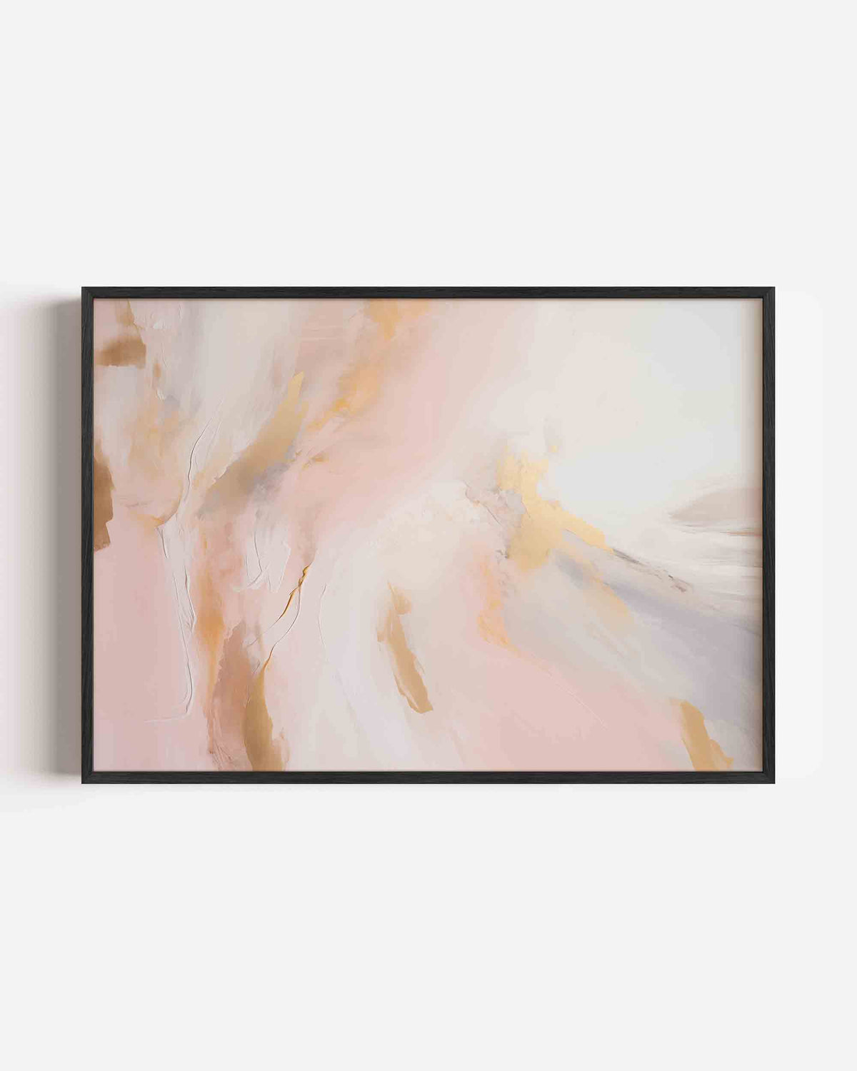 Abstracte pastel – abstracte landscape poster als wanddecoratie