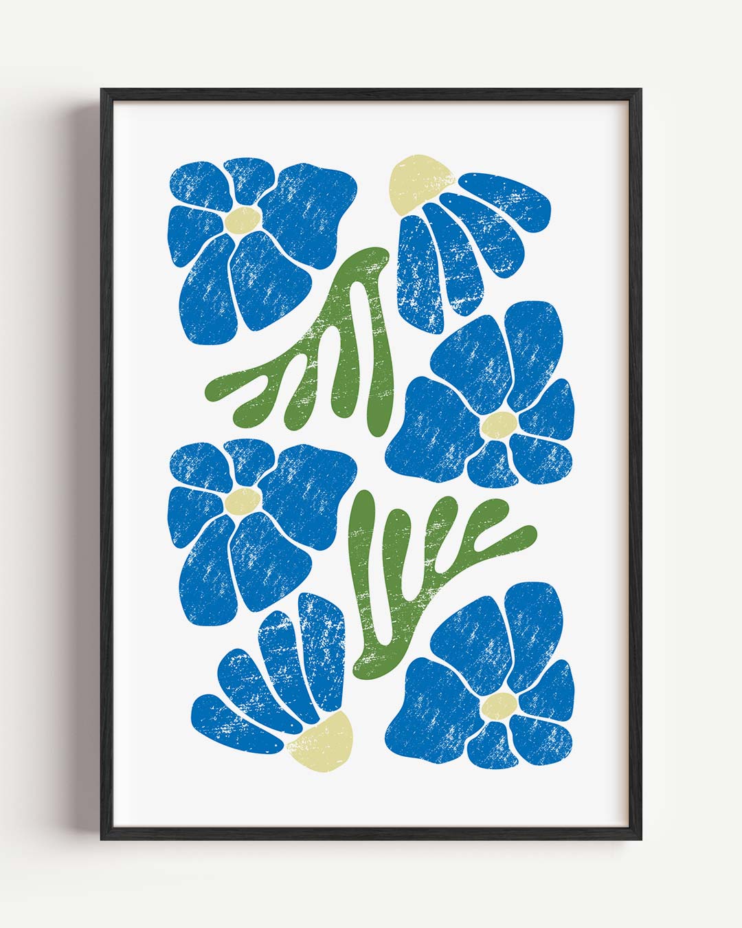 Bloemenpracht Wanddecoratie – bloemen portret poster als wanddecoratie