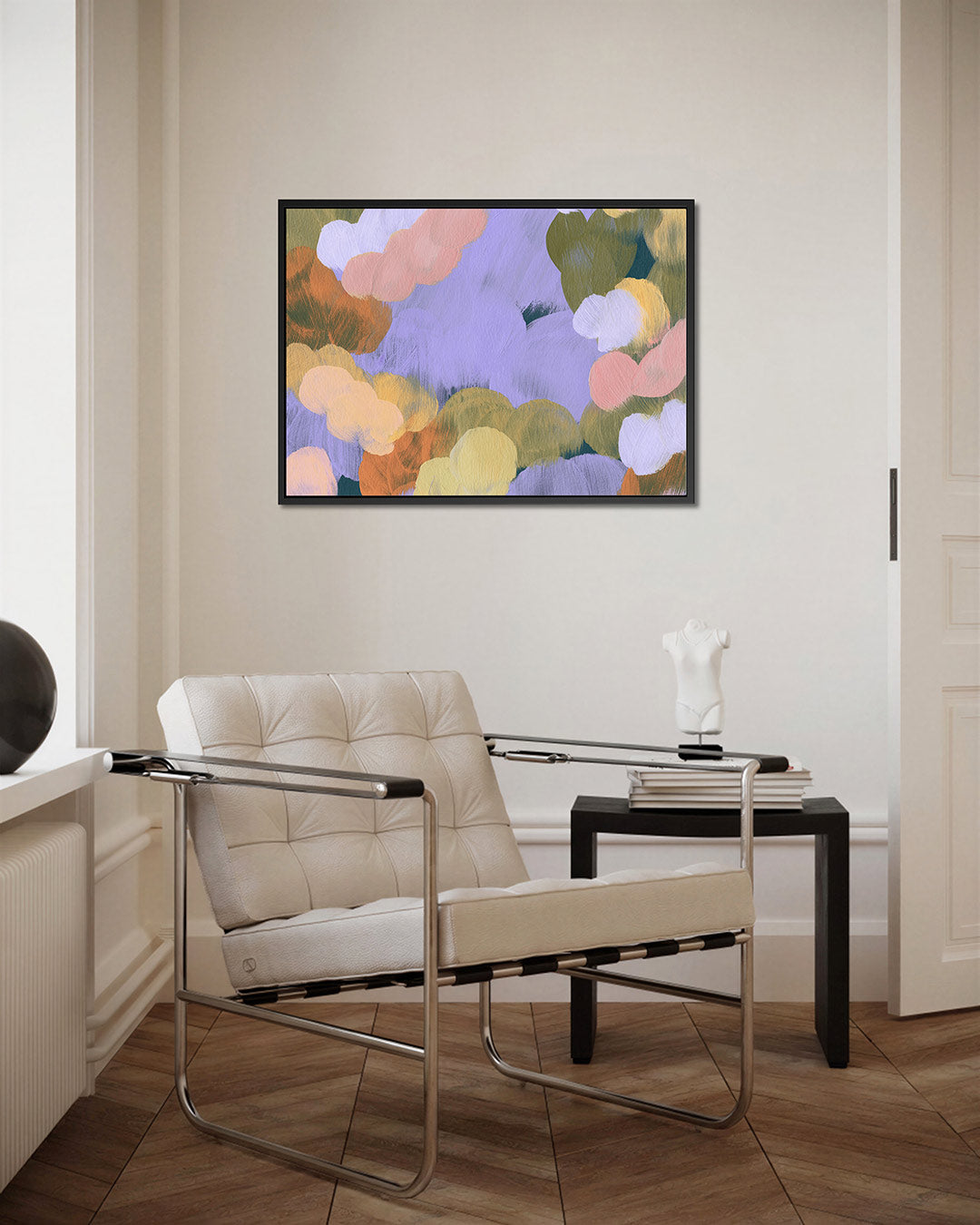 Kleurrijke vormen – kunstwerk op canvas, dibond of plexiglas