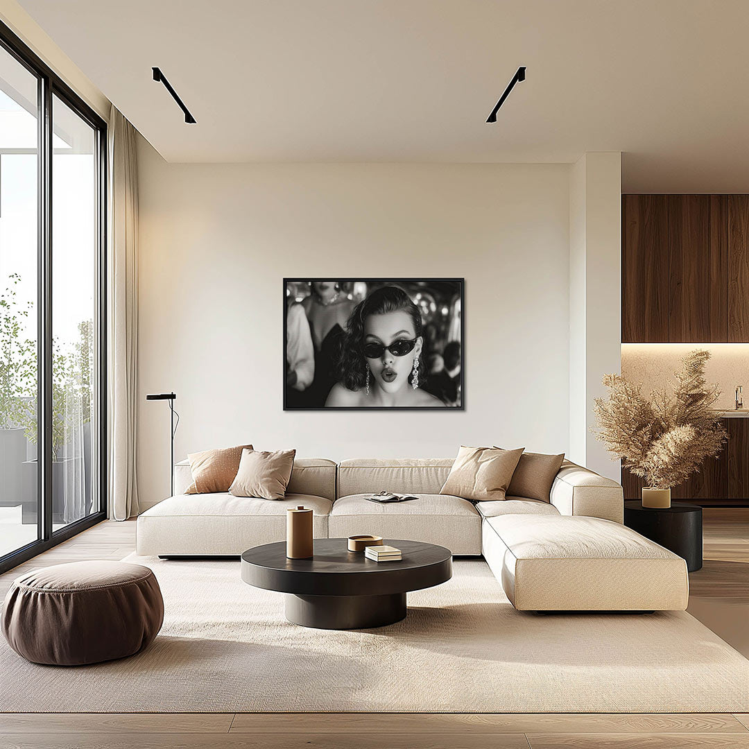 Stijlvolle portretfotografie – Vrouwelijk – detail van het kunstwerk