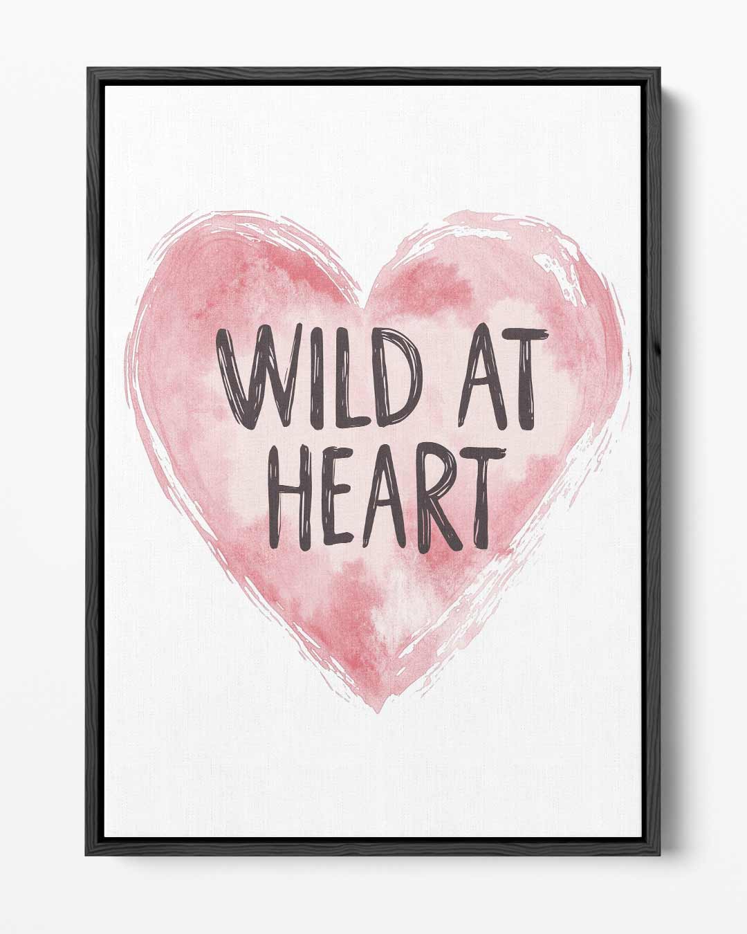 Wild at Heart Poster – portret kunstwerk als wanddecoratie