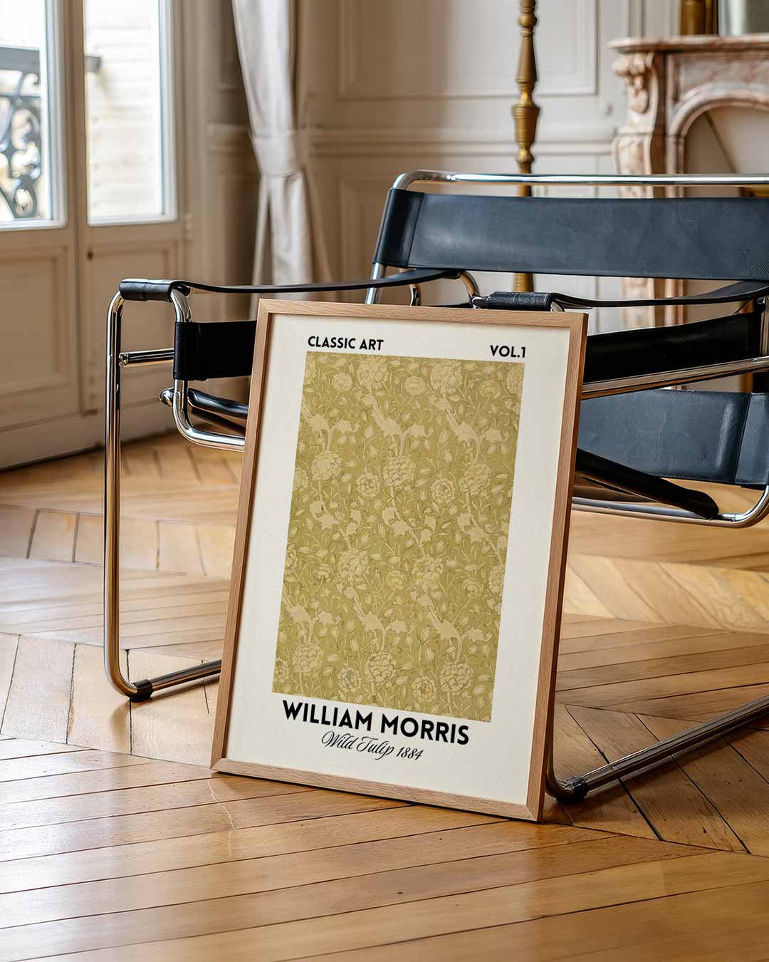 Vintage Bloemenposter - William Morris – William Morris poster in staand formaat