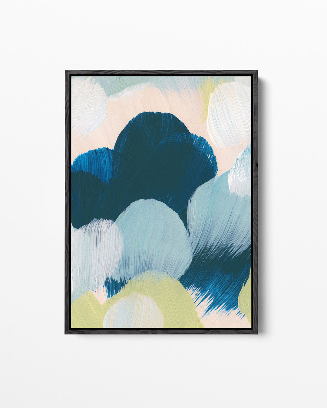 Kleurrijke vormen – staand wanddecoratie kunstwerk