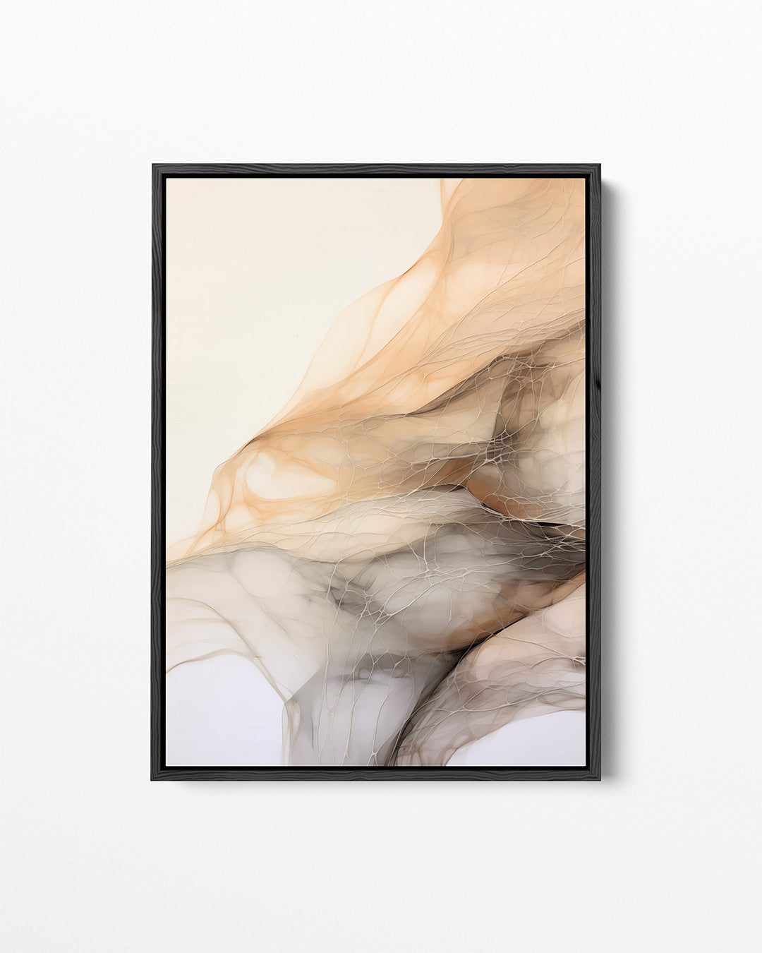 Organische lijnen – staand wanddecoratie kunstwerk