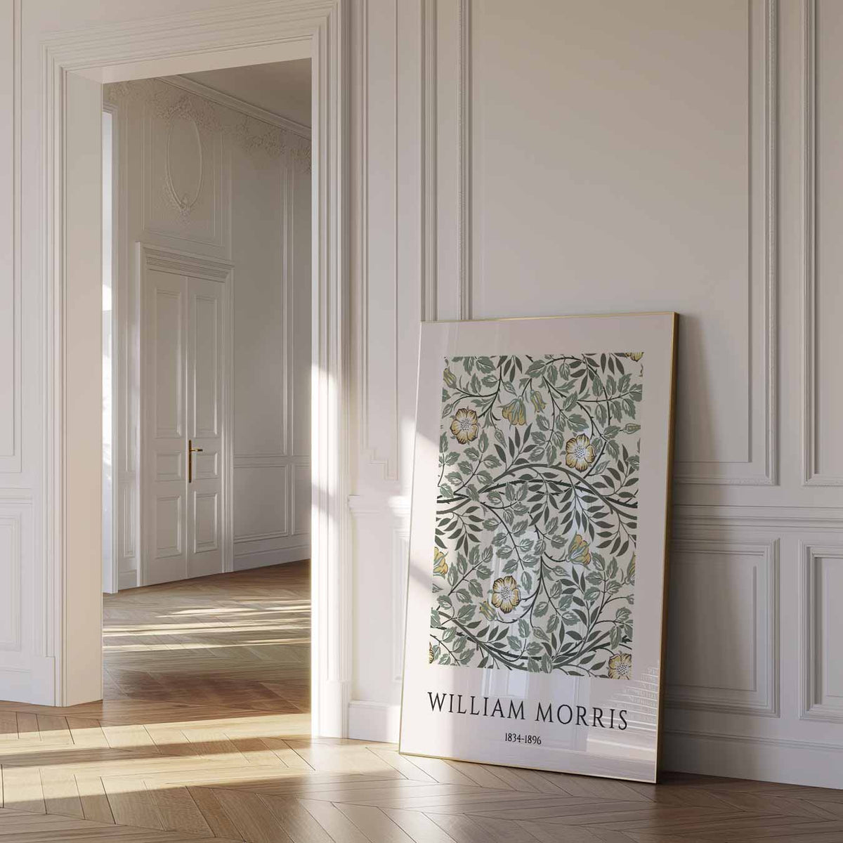 Botanische Bloemenpracht – vintage poster als sfeervolle wanddecoratie