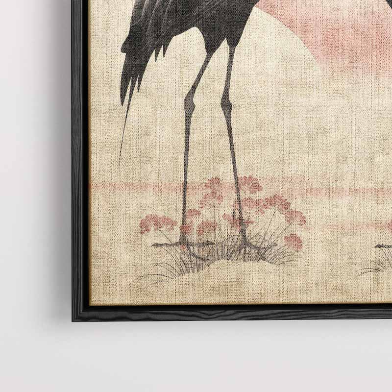 Dans van Kraanvogels – modern portret kunstwerk van WallArtistic