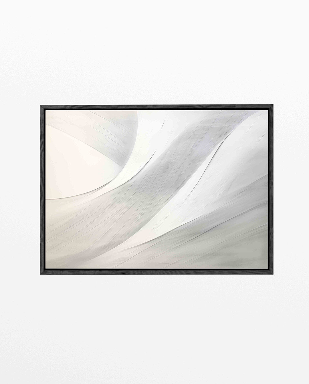 Vloeiende lijnen – liggend abstract kunstwerk