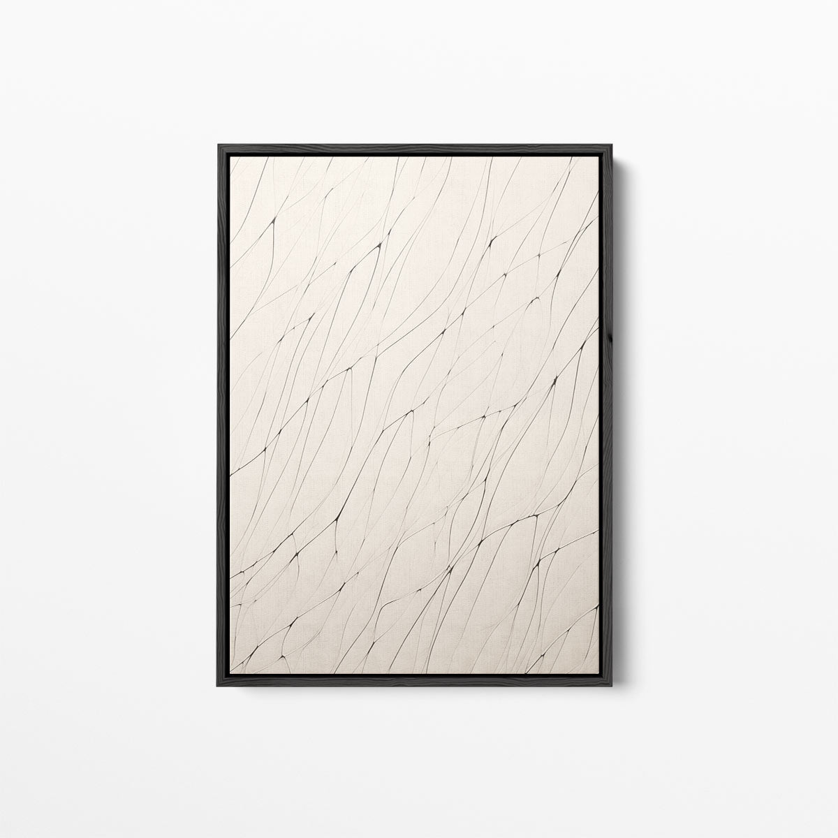 Etherische Golven – canvas kunstwerk als wanddecoratie