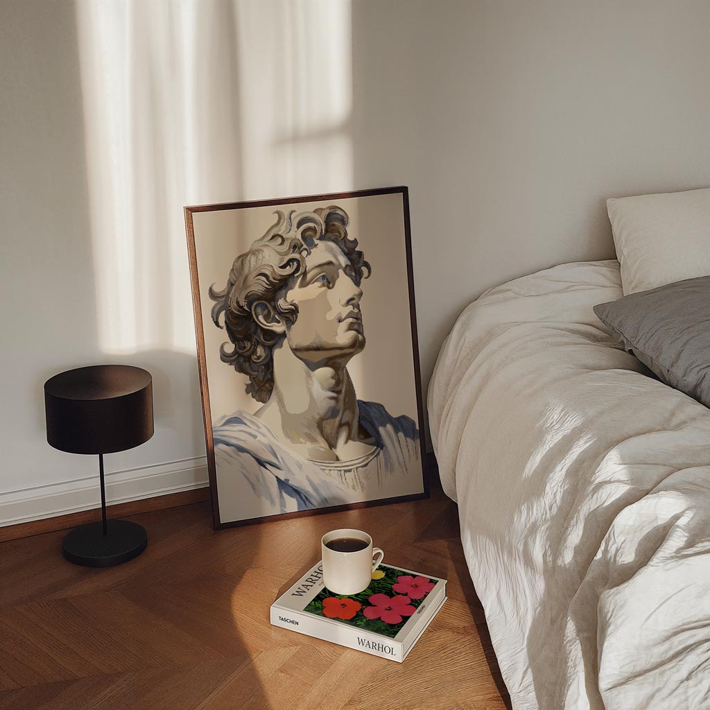 Klassieke Elegantie Beeldposter – staande Popart wanddecoratie van WallArtistic
