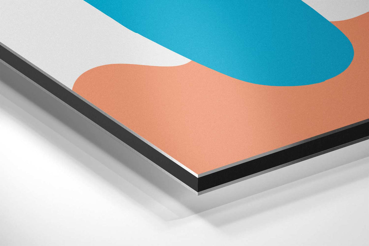 Speelse Vormen en Kleuren – canvas kunstwerk als wanddecoratie