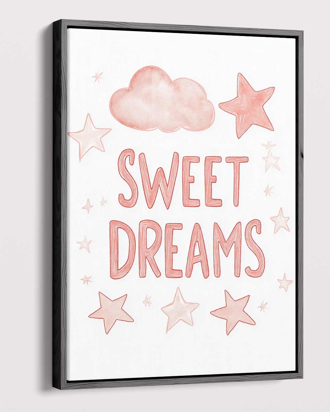 Sweet Dreams Wanddecoratie – plexiglas wanddecoratie in portret formaat