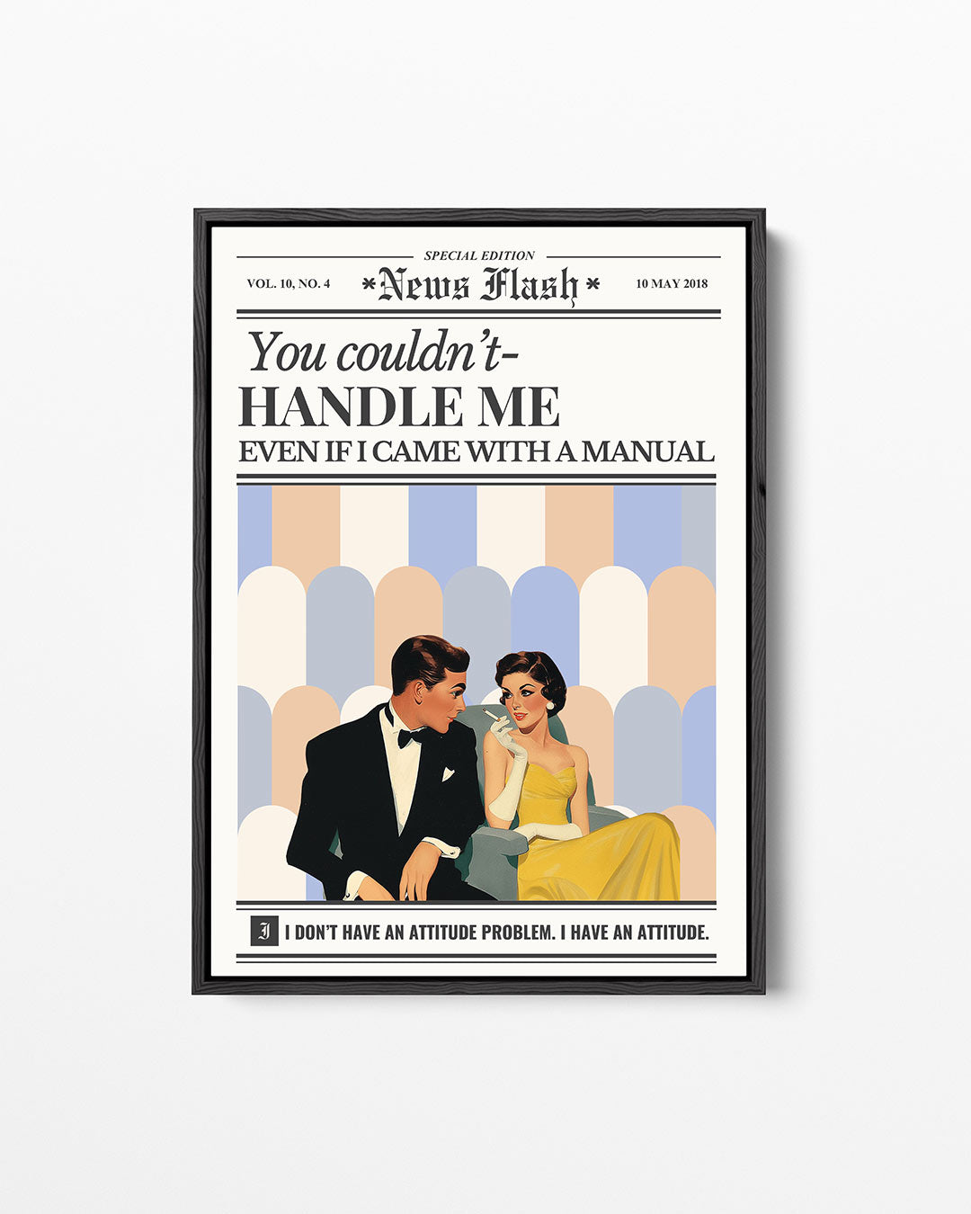 Illustratie – staand wanddecoratie kunstwerk