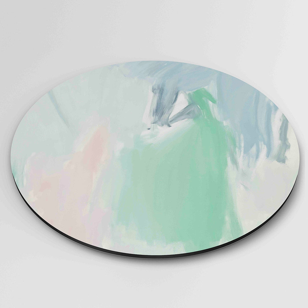 Abstracte – moderne ronde wanddecoratie van WallArtistic