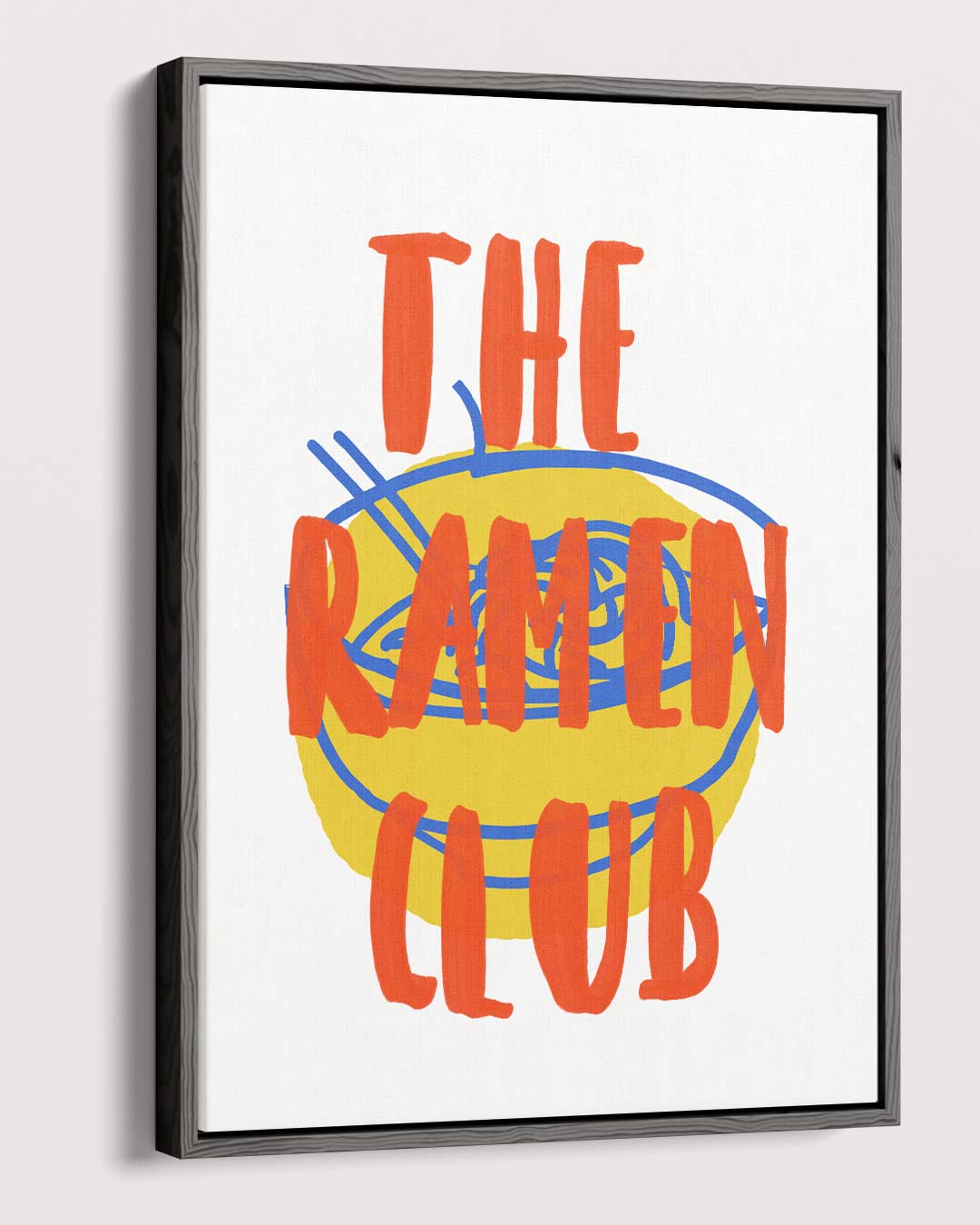 Ramen Club – dibond kunstwerk als wanddecoratie