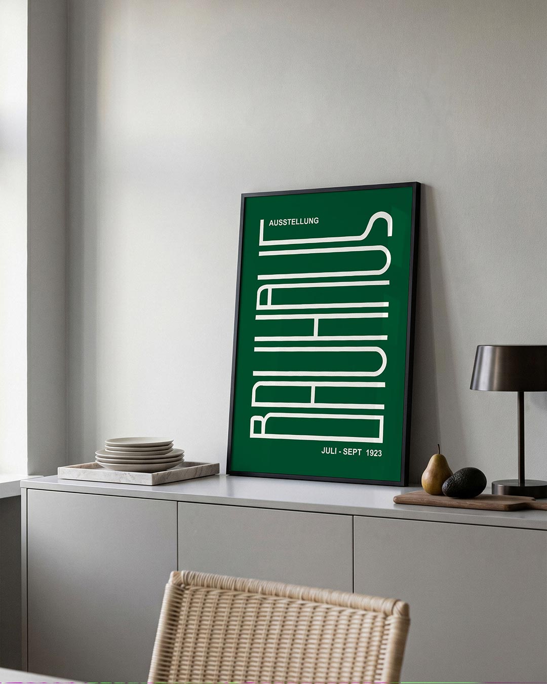  – moderne Bauhaus wandkunst als poster