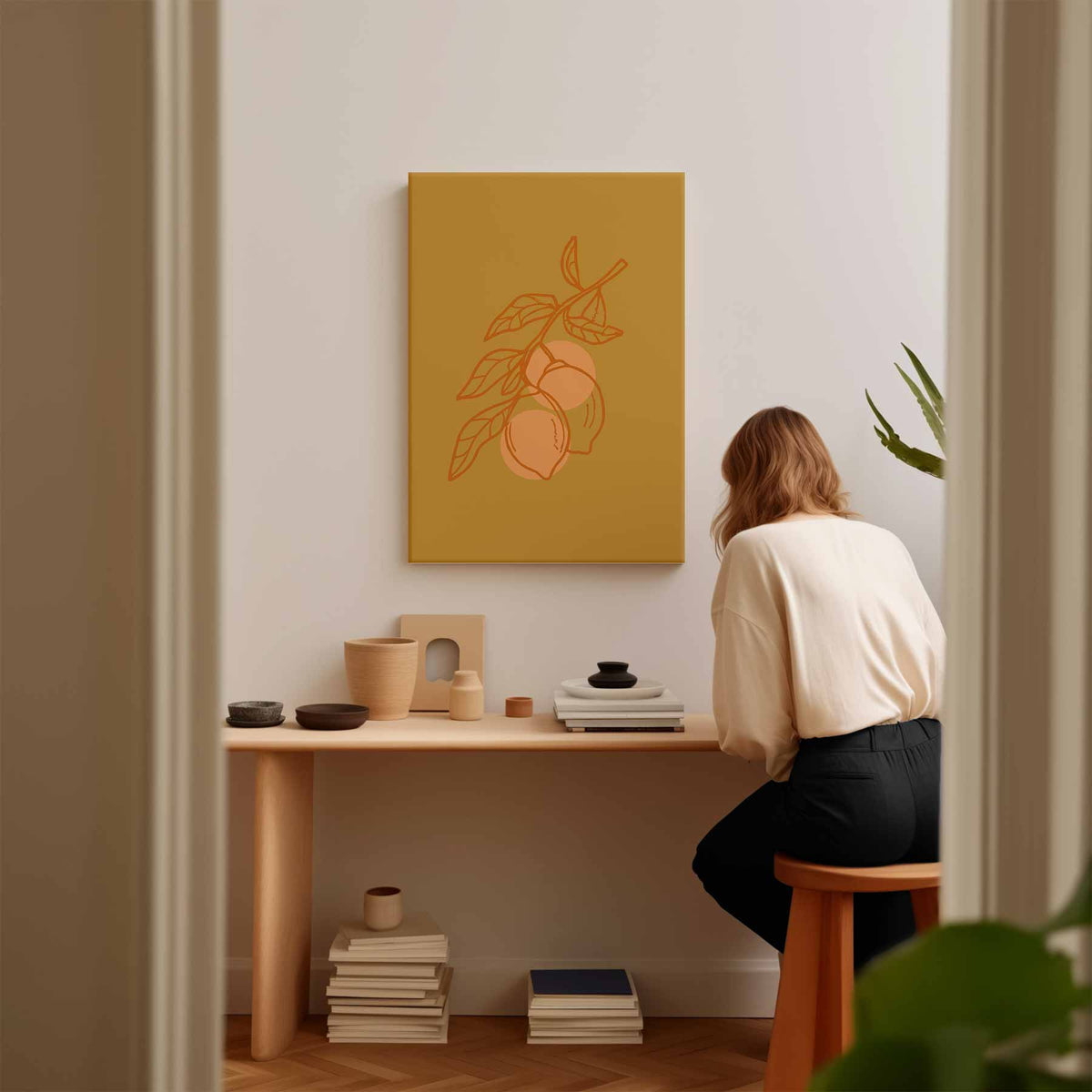 Fris Fruitigheid – staand kunstwerk voor modern interieur