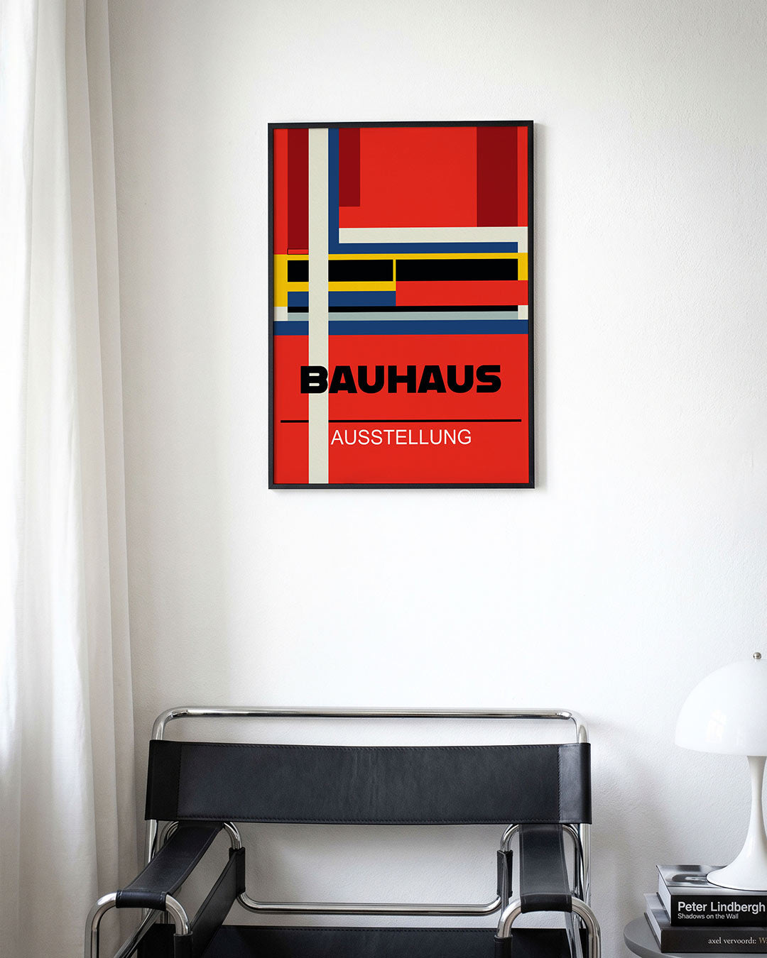 Vorm en kleur – moderne Bauhaus wandkunst als poster