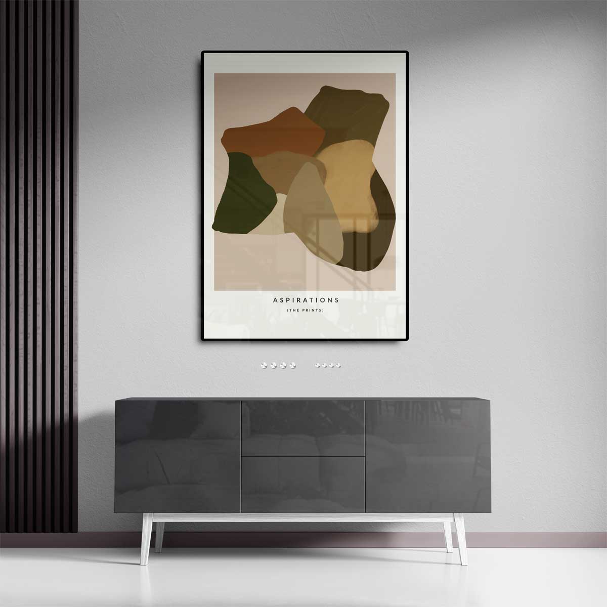 Abstracte Droomlandschappen Print – dibond kunstwerk als wanddecoratie