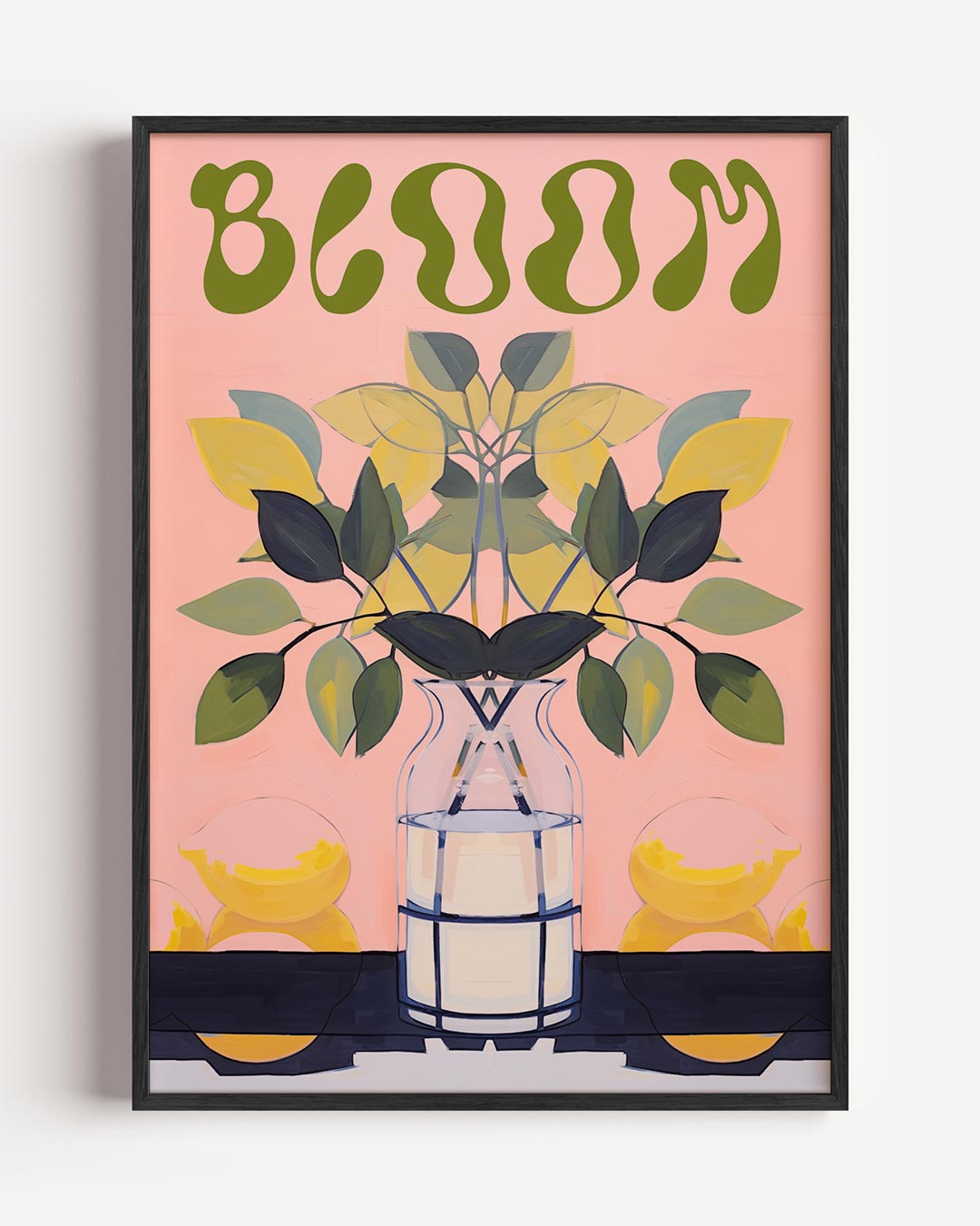 Bloom Boho Botanische – keuken portret poster als wanddecoratie
