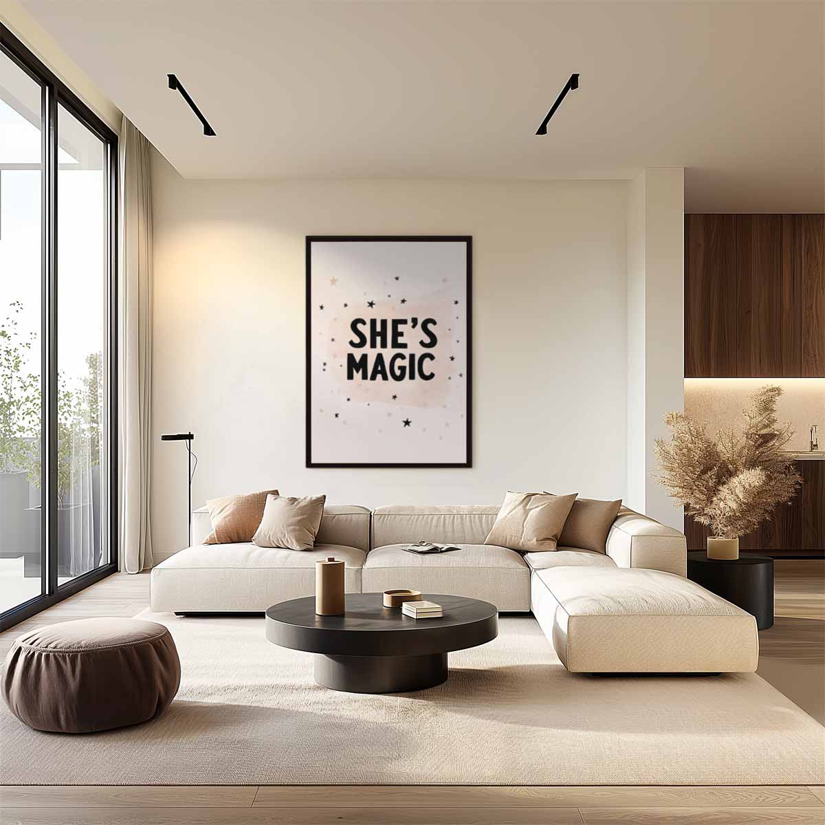 She’s Magic Poster – dibond wanddecoratie in staand formaat