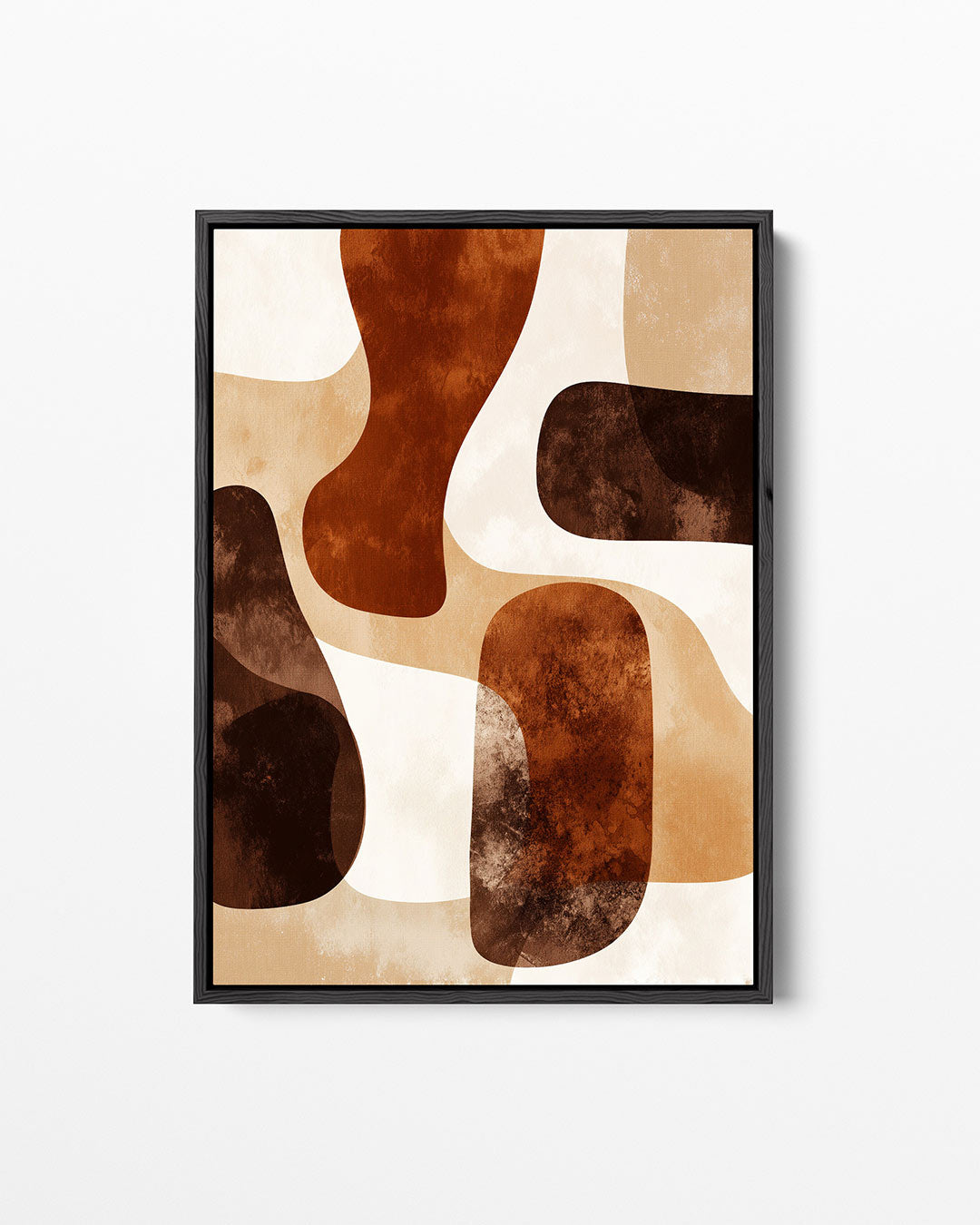 Organische vormen compositie – staand wanddecoratie kunstwerk