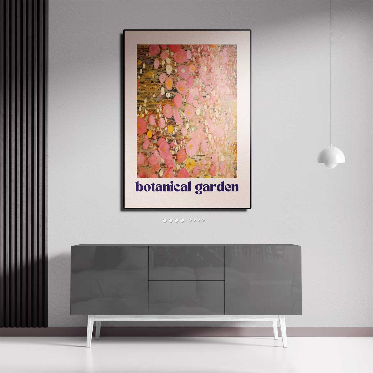 Botanische Tuin – staand kunstwerk voor modern interieur