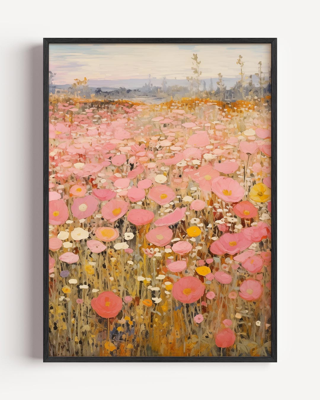 Veld van Bloemen – bloemen portret poster als wanddecoratie