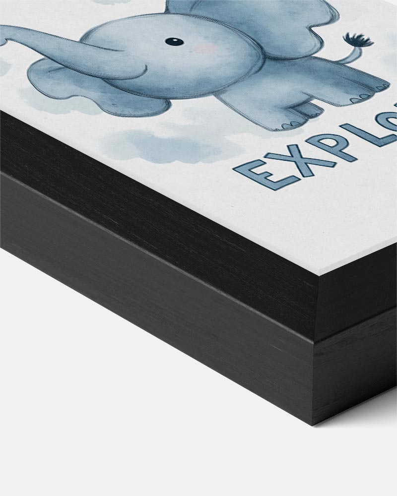 Droomolifant Explore – kids portret poster, afbeelding 7