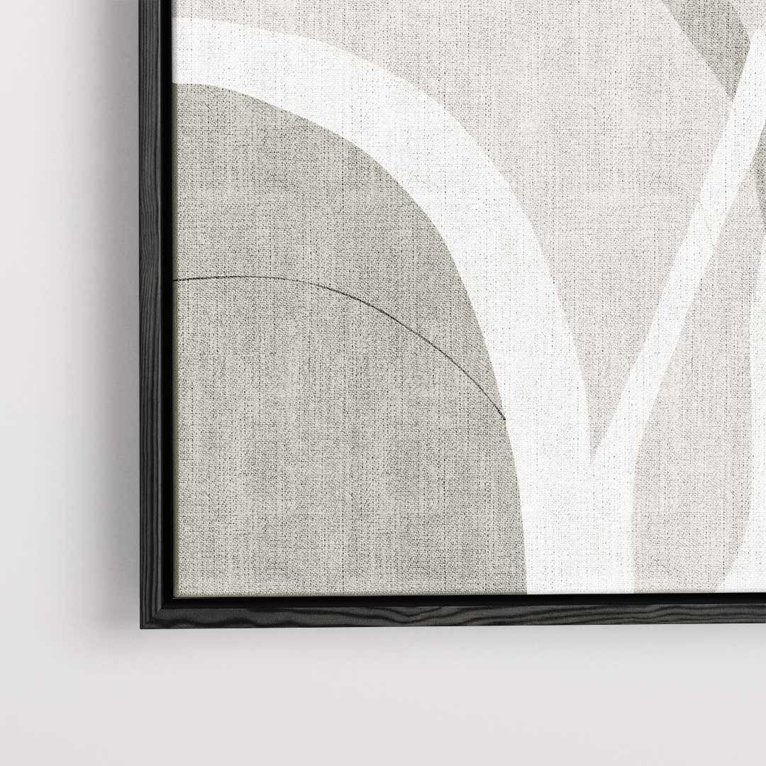 Abstracte Vloeiende Vormen – dibond kunstwerk als wanddecoratie